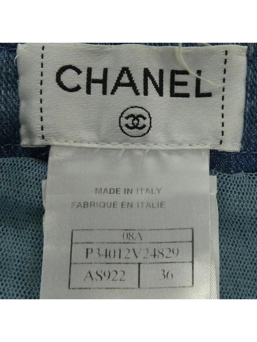 Chanel Skirt Blue